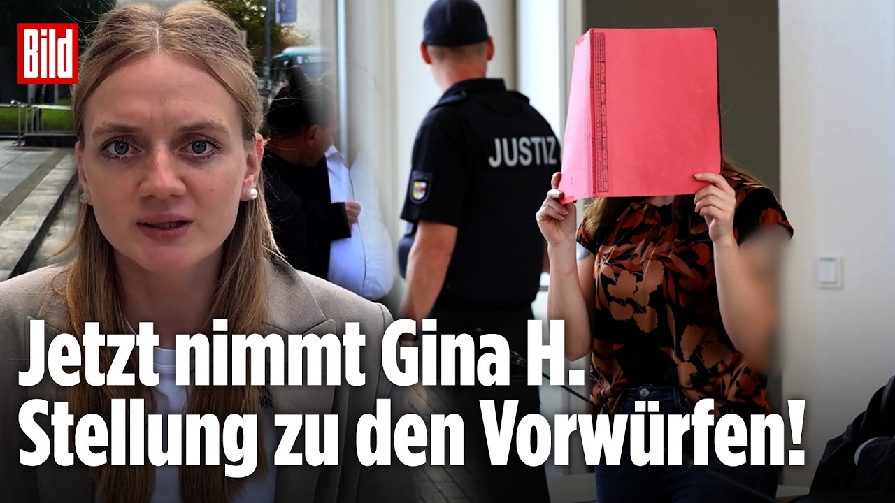 Mordfall Fabian: Angeklagte Gina H. trägt 95-seitige Aussage vor Gericht vor!