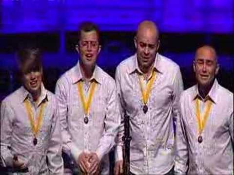 This Way Up barbershop quartet - You Are My Sunshine