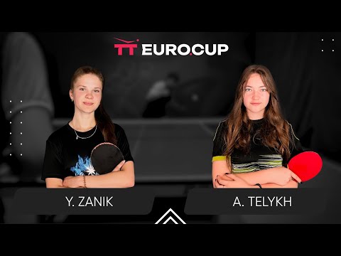 10:45 Yulianna Zanik - Anastasiia Telykh 15.11.2023 TT Euro.Cup Women Ukraine Master. TABLE 4
