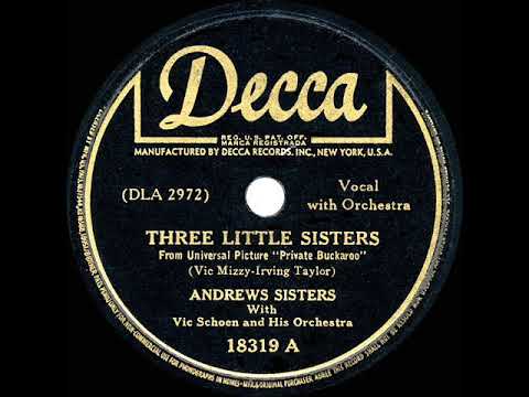1942 HITS ARCHIVE: Three Little Sisters - Andrews Sisters