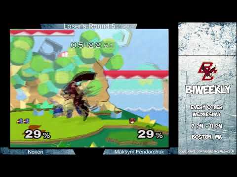 BC Biweekly 39 - Losers Quarters: Maksym Fedorchuk (Marth) vs Norien (Falco)