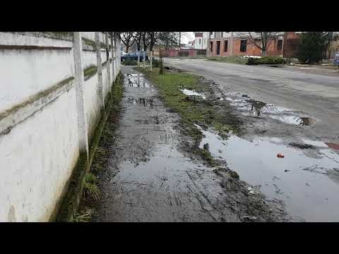 Trotuar in Beius - str 1 Dec 1918, 25 ian 2019