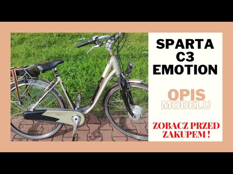 Rower elektryczny SPARTA EMOTION C3( bez przypisywania) z przednim silnikiem SANYO/ wady i zalety ❗