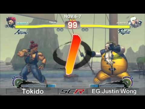 Socal Regionals 2010 - SSF4 Top 8 - Losers - Tokido vs EG.Justin Wong