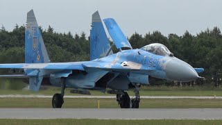Download lagu 4K | Pertunjukan Dinamis SUKHOI SU 27 yang Menakjubkan di Pameran Dirgantara Denmark 2016 mp3