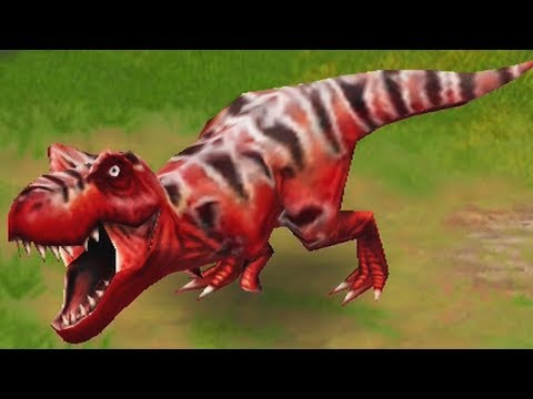 TYRANNOSAURUS REX MAX LEVEL 40 - Jurassic Park Builder