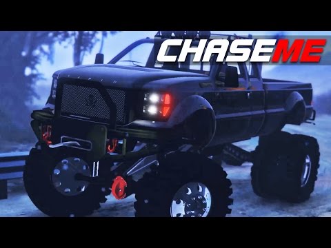 Chase Me E12 -  Huge Dually Sandking Pursuit In The Snow