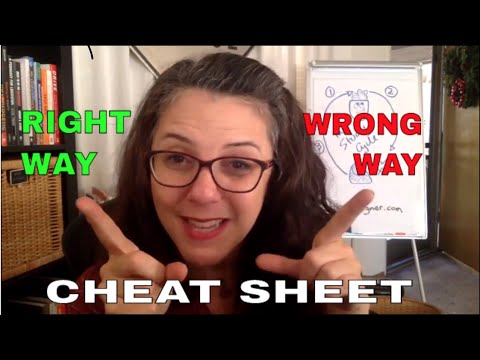 The Right and Wrong Way to Use a Cheat Sheet
