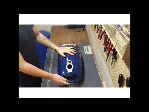 Udskiftning af motorfilter og mikrofilter på Miele støvsuger