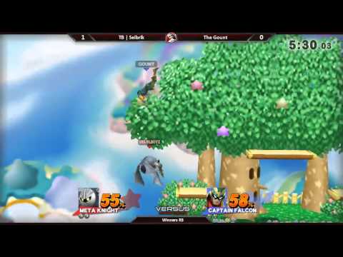 VS Paragon LA Smash 4 Sponsorship - Winners R3 - Seibrik (MK) vs The Gount (C.Falcon)
