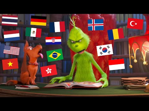 The Grinch - The legend of Santa Claus in DIFFERENT LANGUAGES (Part 1)
