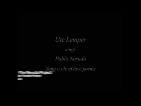 Ute Lemper - Welcomes You To Her Neruda Project On ArtistShare®
