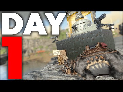 Claiming Modded Viking Bay Cave Day 1! - Ark