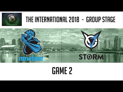 Newbee vs VGj.Storm (Game 2) | The International 2018: Group Stage