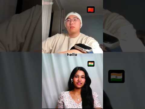 flirting with Chinese boy❤️ #omegle #funny #ometv #comedy #omeefied #ytshorts #shortvideo #korean