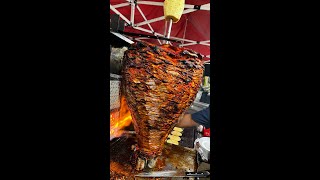 MASSIVE Al Pastor Trompo with lightning fast carving! #shorts