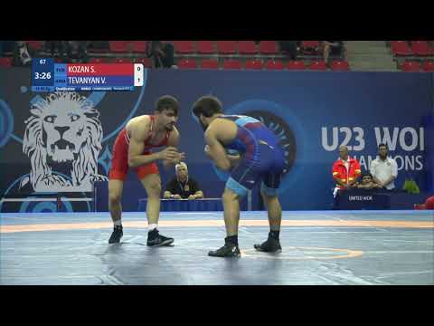 Qual. FS - 65 kg: S. KOZAN (TUR) v. V. TEVANYAN (ARM)