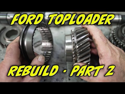 Ford Toploader 4 speed Rebuild II - Learn how Torque Locking Sliders work