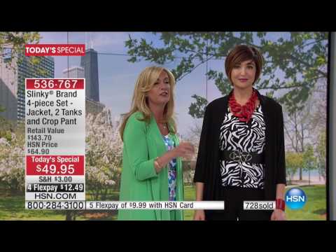 HSN | Slinky Brand Fashions Anniversary 05.10.2017 - 12 AM
