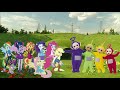 Equestria Girls And Spike The Dog Meet The Teletubbies