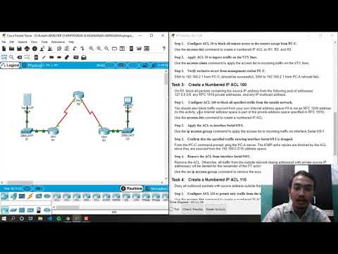 PT Activity Configure IP ACLs to Mitigate Attacks