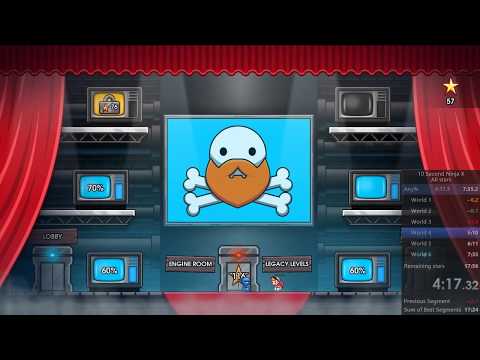 10 Second Ninja X - All Stars in 16:51