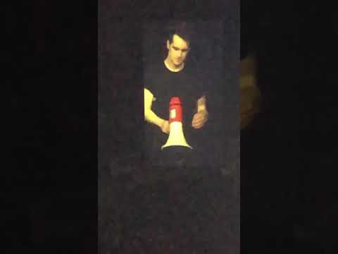 So we used a megaphone... they don’t work