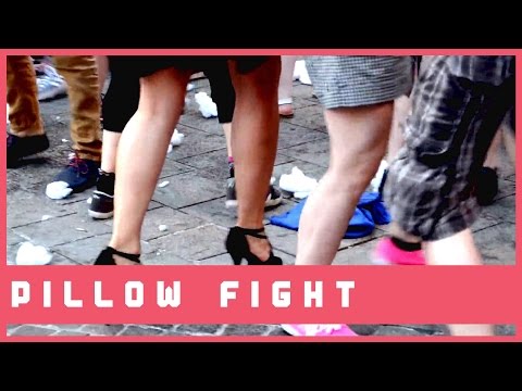 Pillowfight Vienna | Flashmob | June | 2015 | Stephansplatz