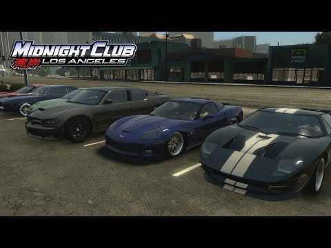 Midnight Club: LA (Xbox One) | Domestic Car Meet - Street Racing (Digs/Rolls) w/ Vette, Camaro, +