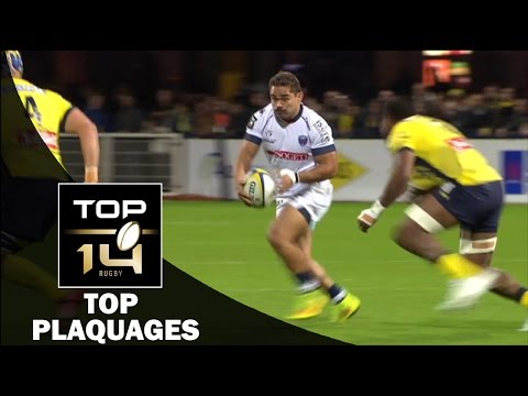 TOP Plaquages de la J10 – TOP 14 – Saison 2016-2017