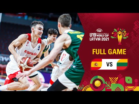 Spain v Lithuania | Full Game - FIBA U19 Basketball World Cup 2021