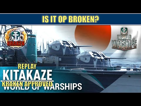 Tier 9 - IJN destroyer Kitakaze Is it OP BROKEN? #worldofwarships