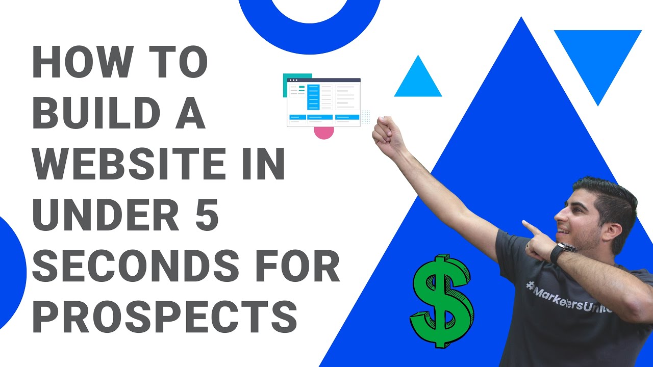 How to Build a Website In Under 5 seconds for Prospects (Insane Agency Tool)