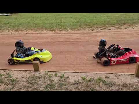 Backyard go-kart track ESP Speedway May 20th 2022 Stock Appearing Feature #1