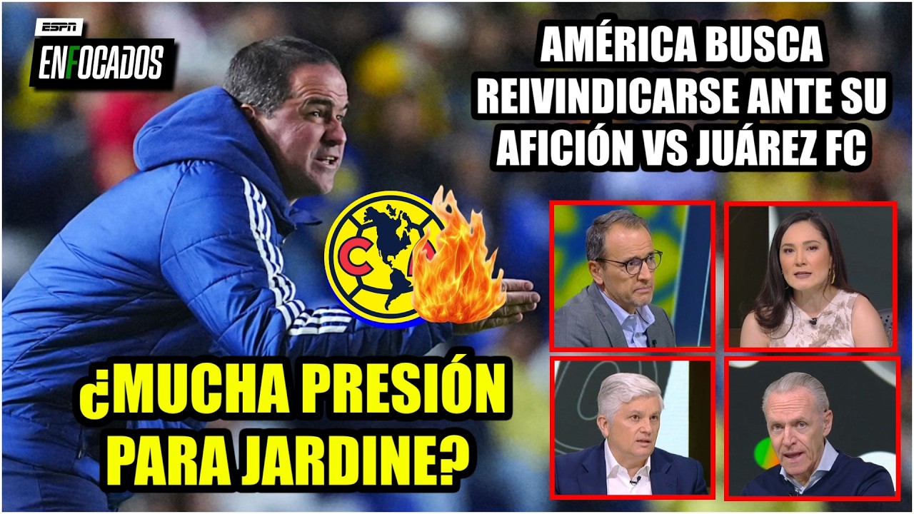 AMÉRICA ESTÁ LEJOS DE SER UN EQUIPO GANADOR. Se prenderán ALARMAS si pierde vs JUÁREZ FC | Enfocados