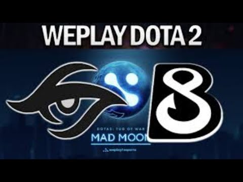 DOTA 2 MADMOON Tug of War [ Secret vs B8 Dendi Team]