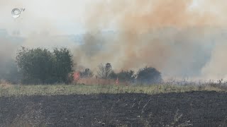 Огнен ад в Сакар планина, викат хеликоптери на помощ с природната стихия