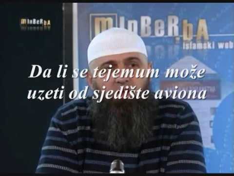 Da li se tejemum može uzeti od sjedište aviona   Dzemat Sabah