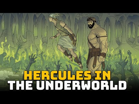 Hercules in the Underworld - The Clash with the Three-Headed Dog (Cerberus) - Labors of Hercules #12
