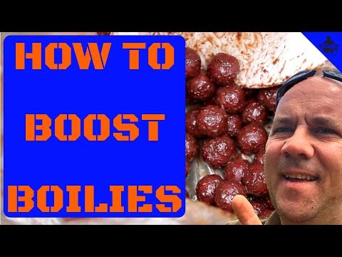 CARP FISHING - HOW TO BOOST YOUR BOILIES 😀