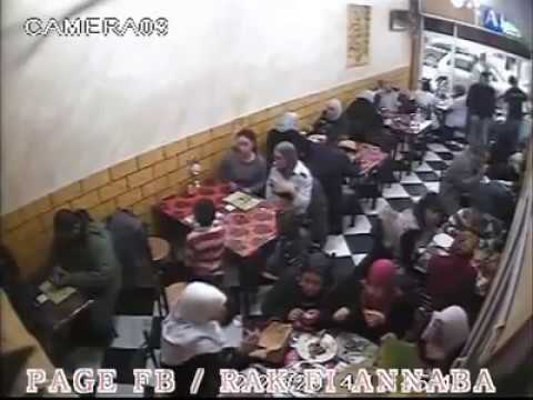 سرقة خطيرة بالجزائر في مطعم شاهد وأنشرللمساعدة في التعرف على  اللص