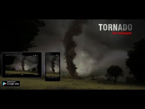 Tornado live wallpaper free Video