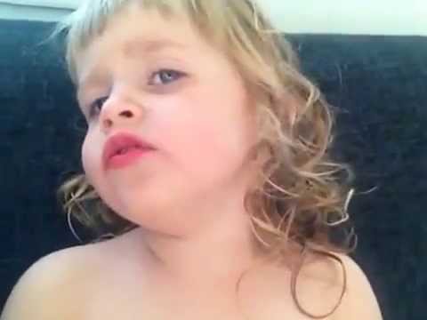 Anna synger meget følelsesladet - og afslutter med en prut!