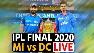 LIVE : MI vs DC IPL 2020 FINAL | LIVE UPDATES