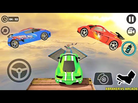 Impossible Car Tracks 3D: Blue, Green and Red Cars Driving Stunts Best Ramp Game - (Android, Ios)