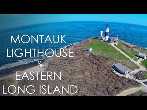 Montauk Lighthouse & Eastern Long Island - Aerial, DJI Phantom & GoPro