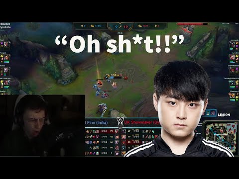 Caedrel Is Amazed By Diana One Trick Solo Killing DK Showmaker!!