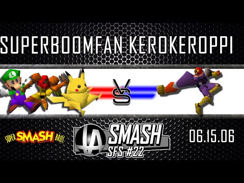 SFS #22 - GF - SuPeRbOoMfAn [W] v KeroKeroppi [L] SSB64