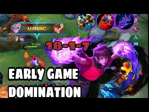 DYRROTH CORE GAMEPLAY | How strong is Dyrroth JUNGLE? 2021