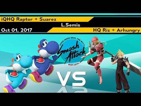 SmashAttack 22 Doubles - [L.Semis] iQHQ Raptor + Suarez vs HQ Riz + Arhungry